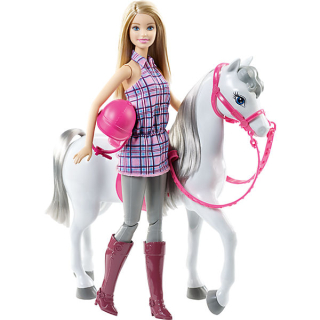 Mattel Barbie S KONĚM FXH13
