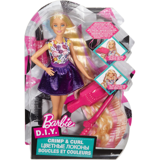 Mattel Barbie Vlny a lokny DWK49