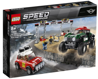 LEGO Speed Champions 75894 1967 Mini Cooper S Rally a 2018 MINI John Cooper Work