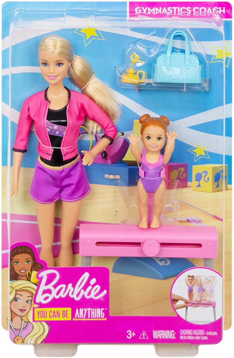 Mattel FXP39 Barbie Trenérka gymnastiky - herní set