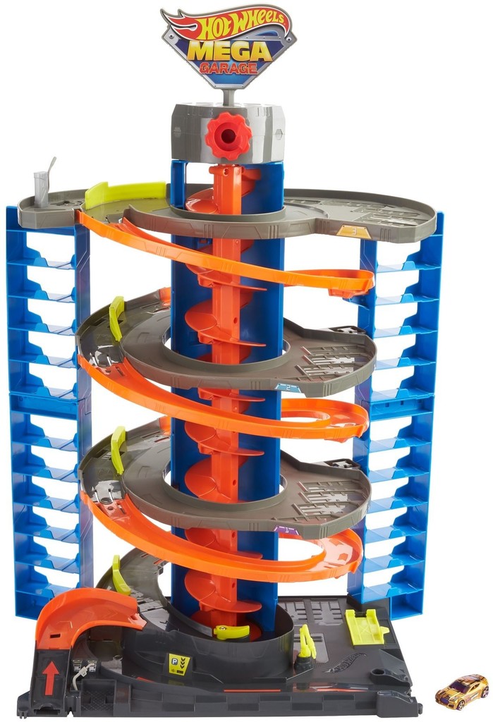 Hot Wheels City GTT95 vylepšená mega garáž