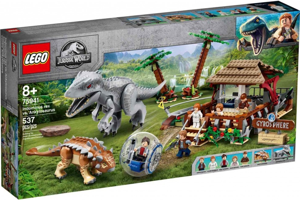 LEGO Jurassic World 75941 Indominus rex vs. ankylosaurus​