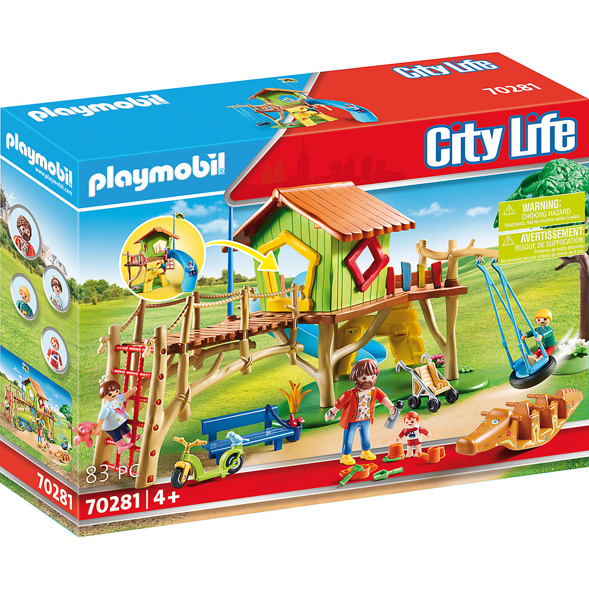 Playmobil 70281 Dobrodružné dětské hřiště