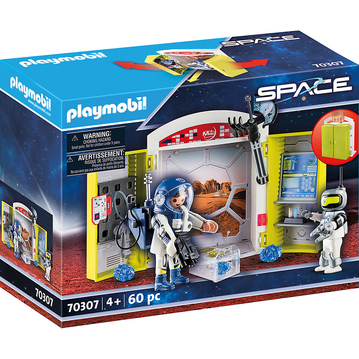 Playmobil 70307 Herní box Na vesmírné stanici
