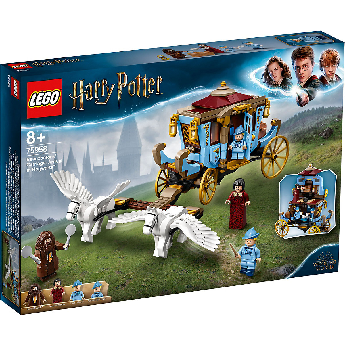 LEGO Harry Potter 75958 Kočár z Krásnohůlek: Příjezd do Bradavic