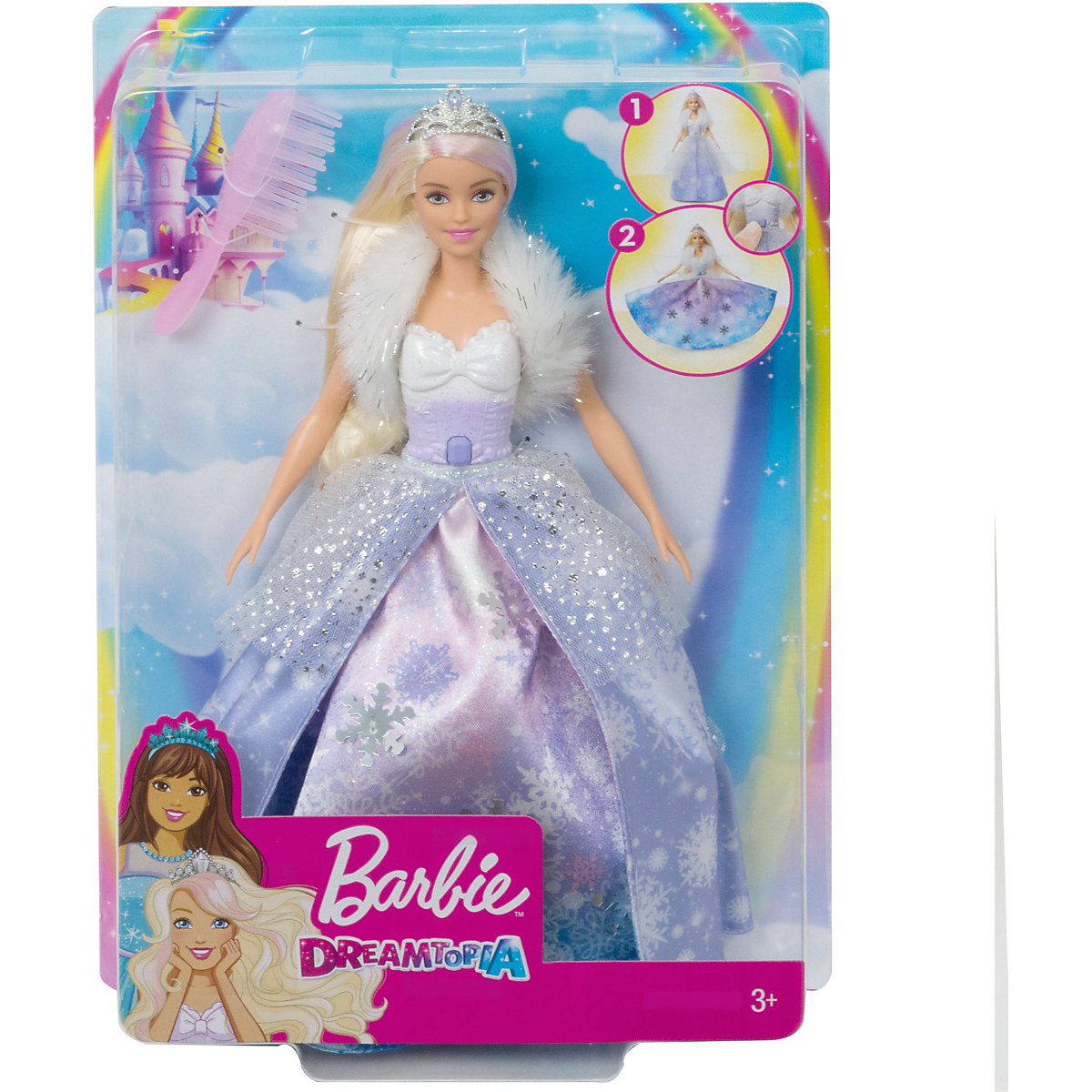 Mattel Barbie panenka Dreamtopia Snow Magic Princess