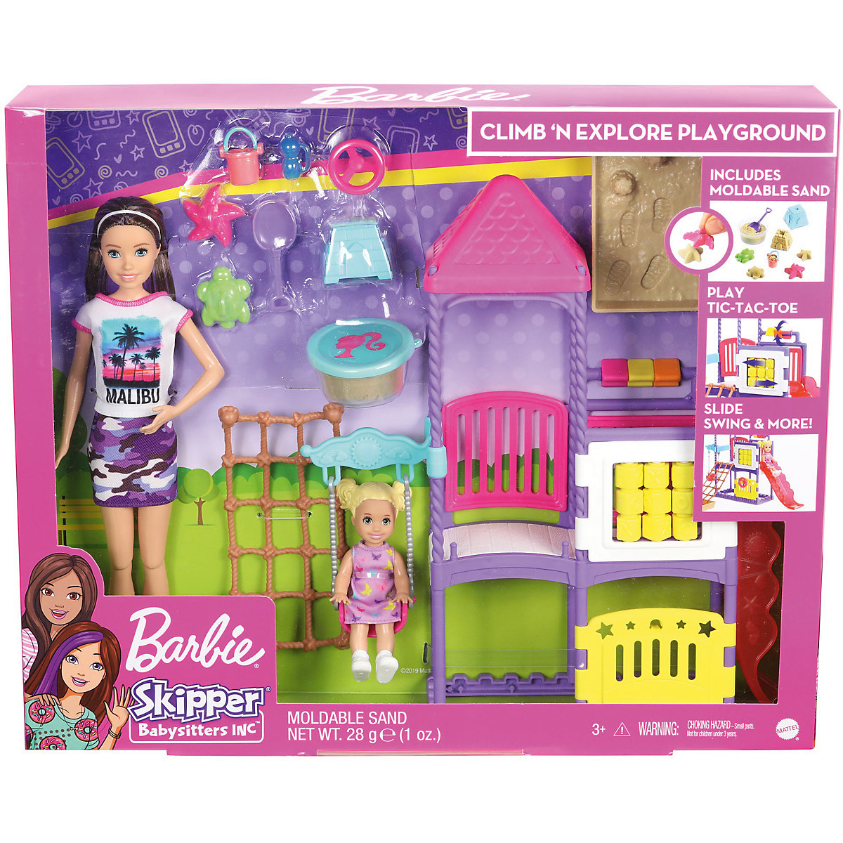 Mattel Barbie chůvička Skipper, dětská hrací sada 