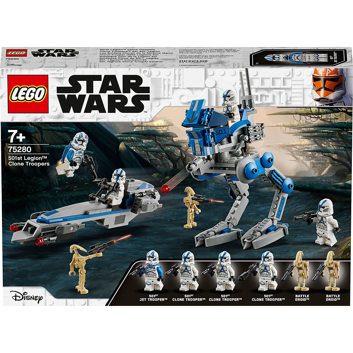 LEGO STAR WARS 75280 Klonoví vojáci z 501. legie