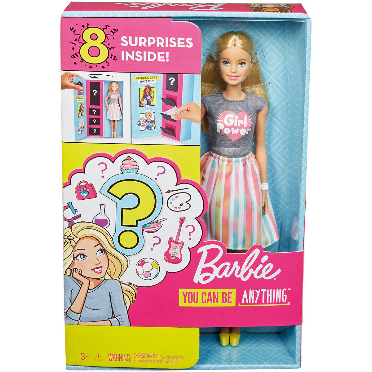 Mattel Barbie Panenka Surprise Careers (blond)