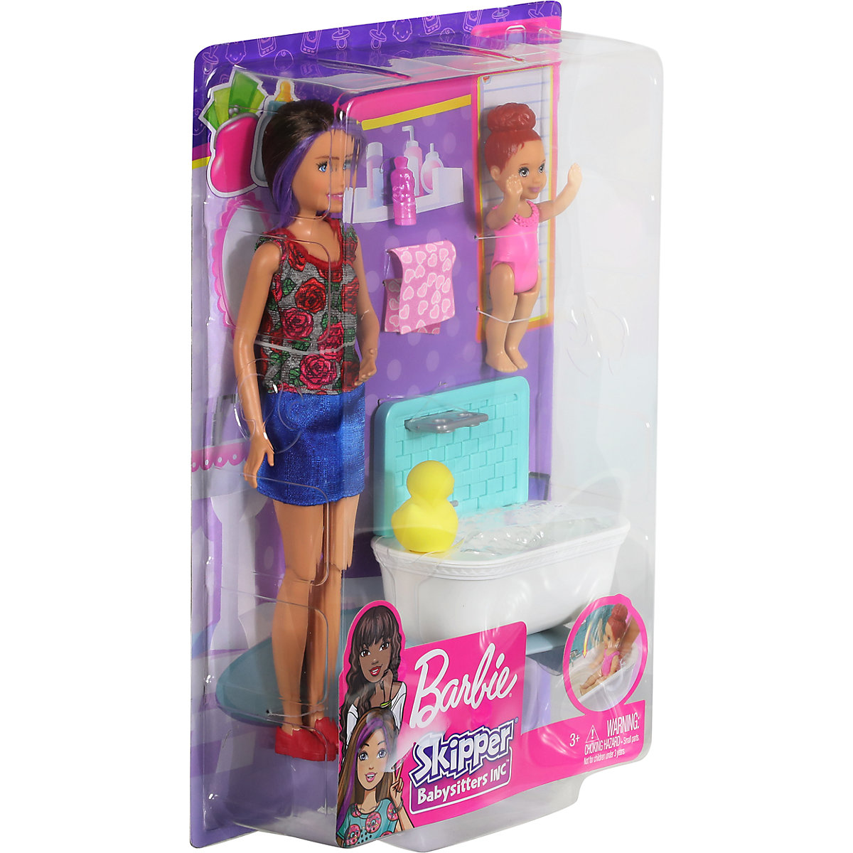 Mattel Barbie Panenka s hlídáním Barbie Skipper (brunetka)