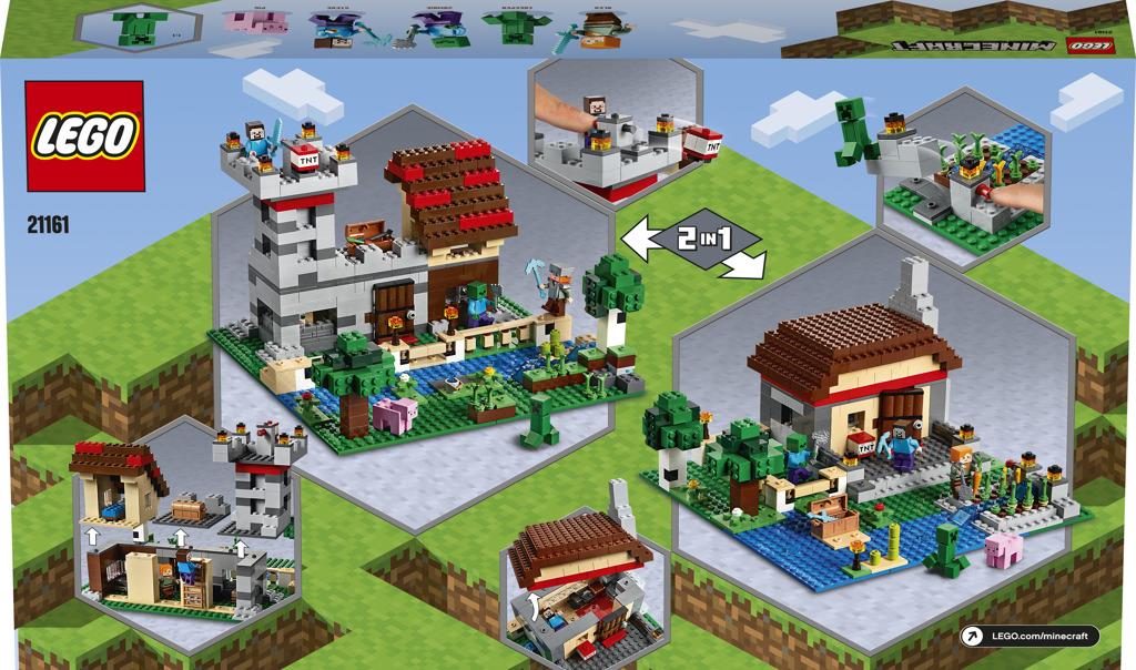 Lego Minecraft 21161 Kreativní box 3.0
