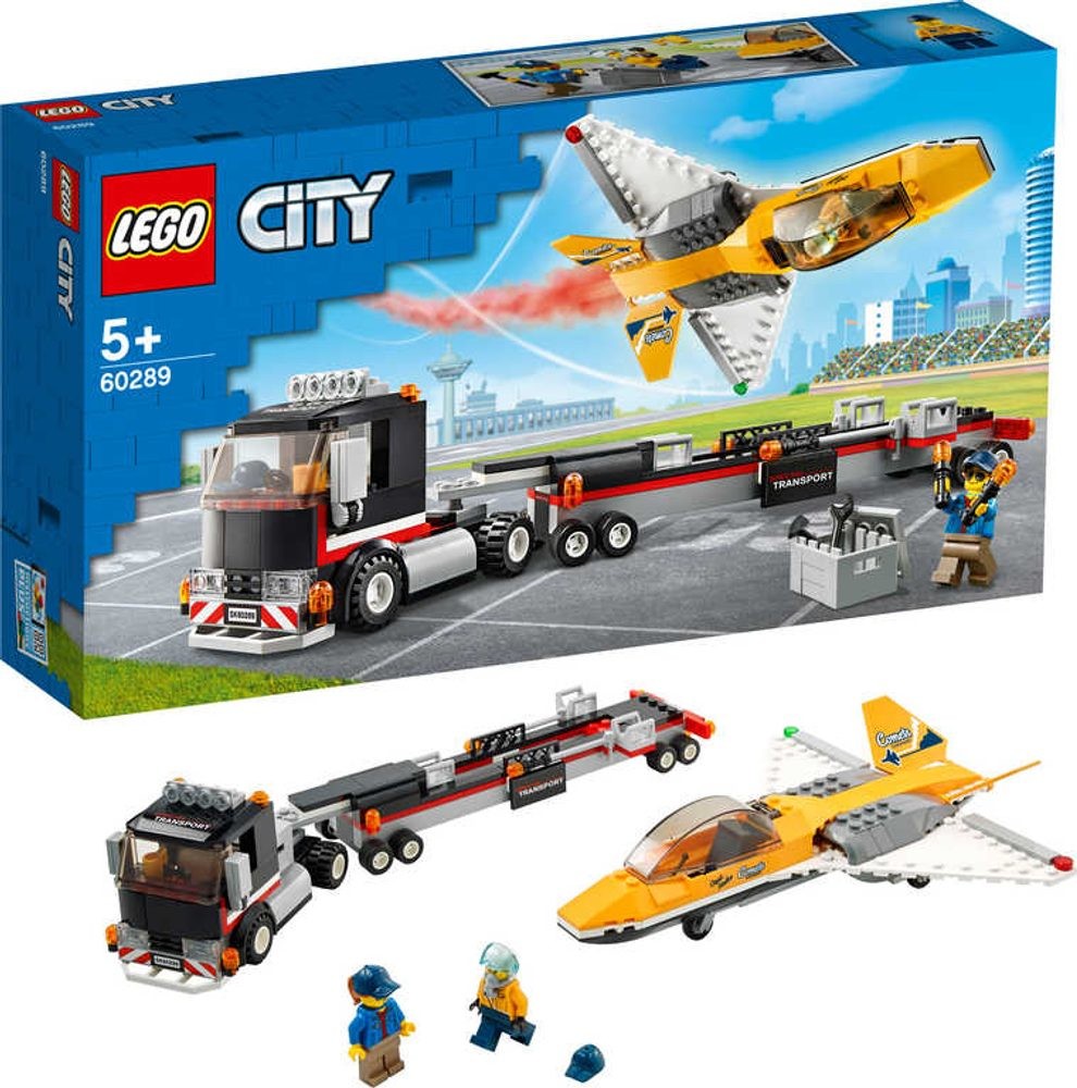 LEGO City 60289 Transport akrobatického letounu
