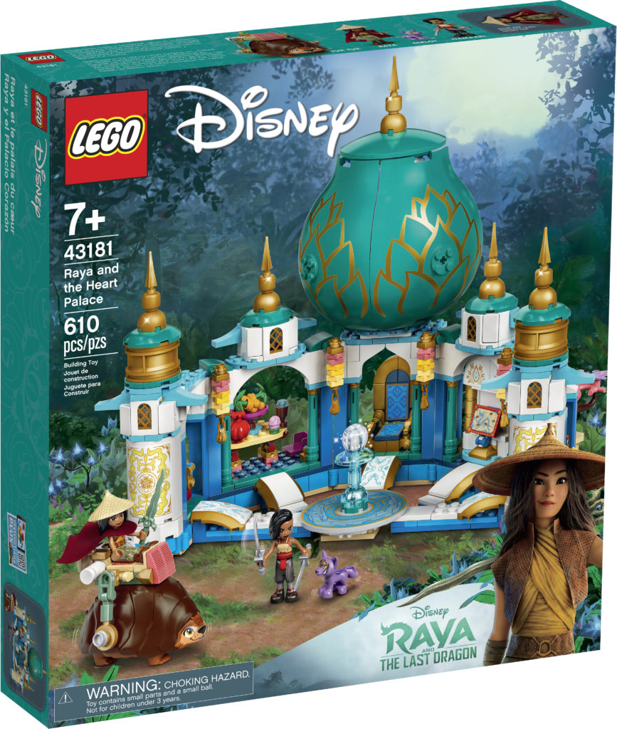 LEGO Disney Princess 43181 Raya a Palác srdce