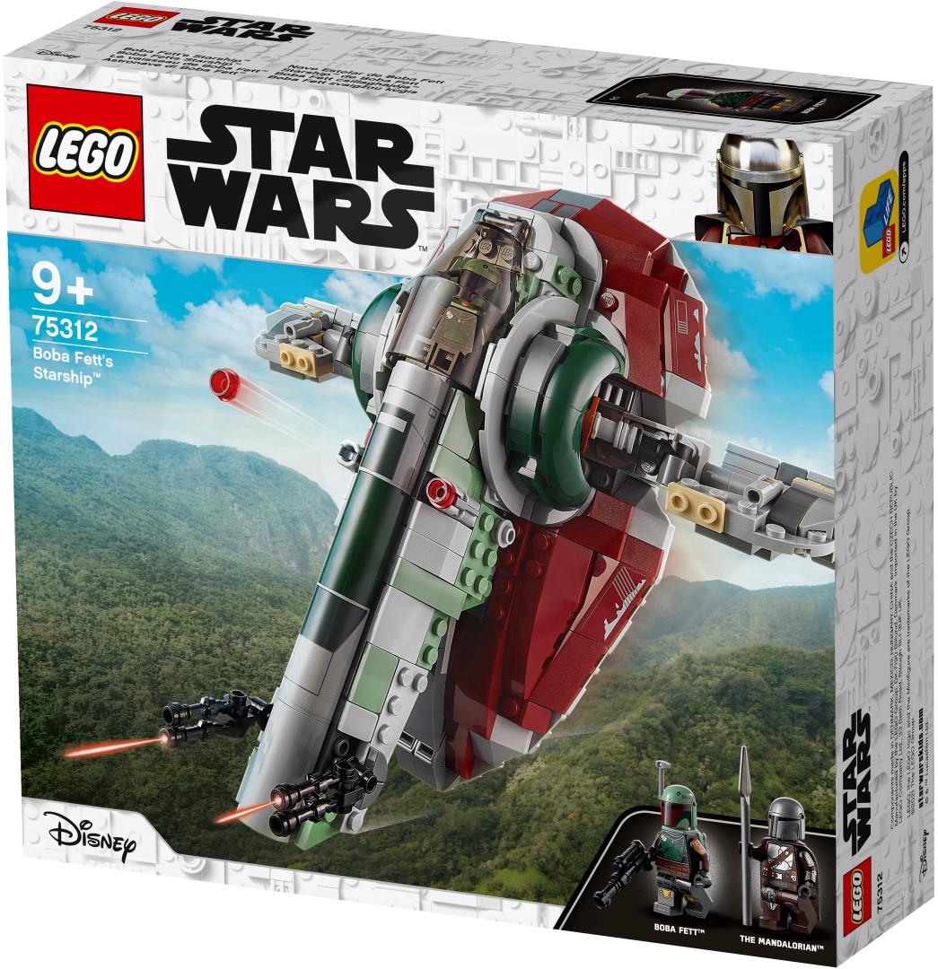 Lego Star Wars 75312 Boba Fett a jeho kosmická loď