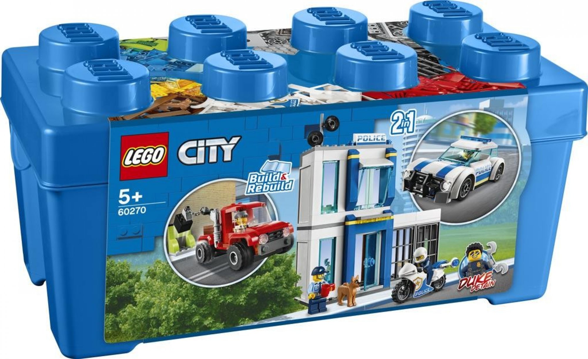Lego City 60270 Policejní box s kostkami