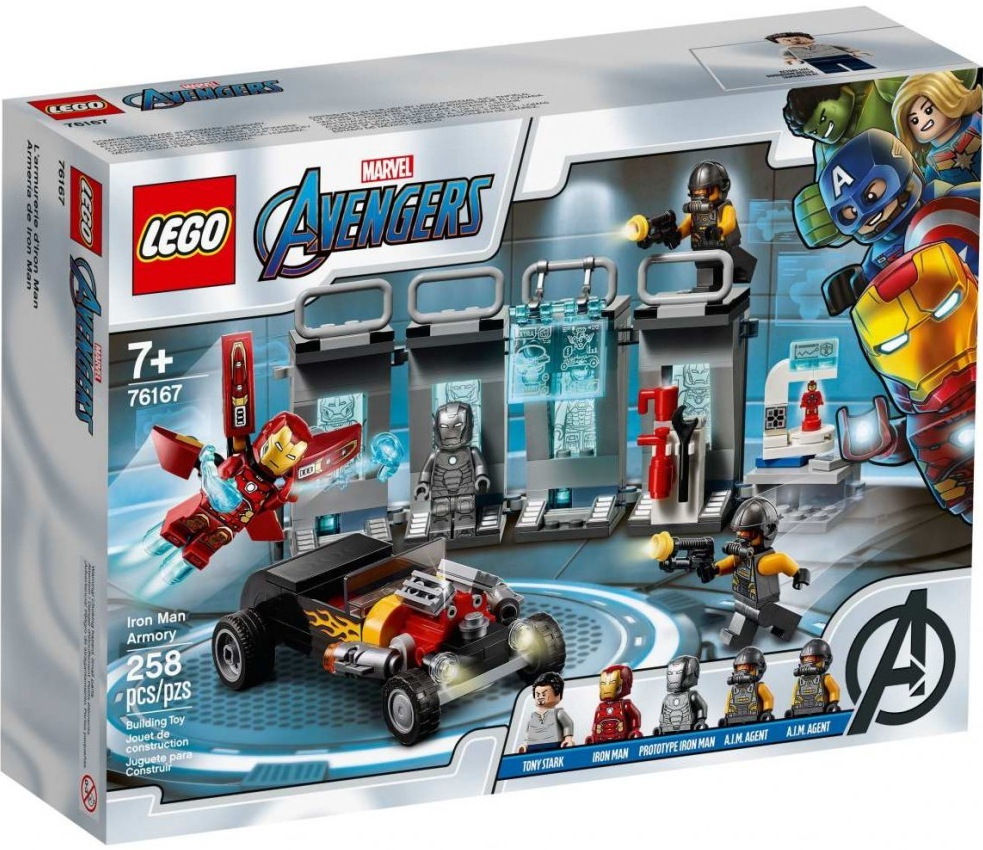 LEGO® Super Heroes 76167 Zbrojnice Iron Mana