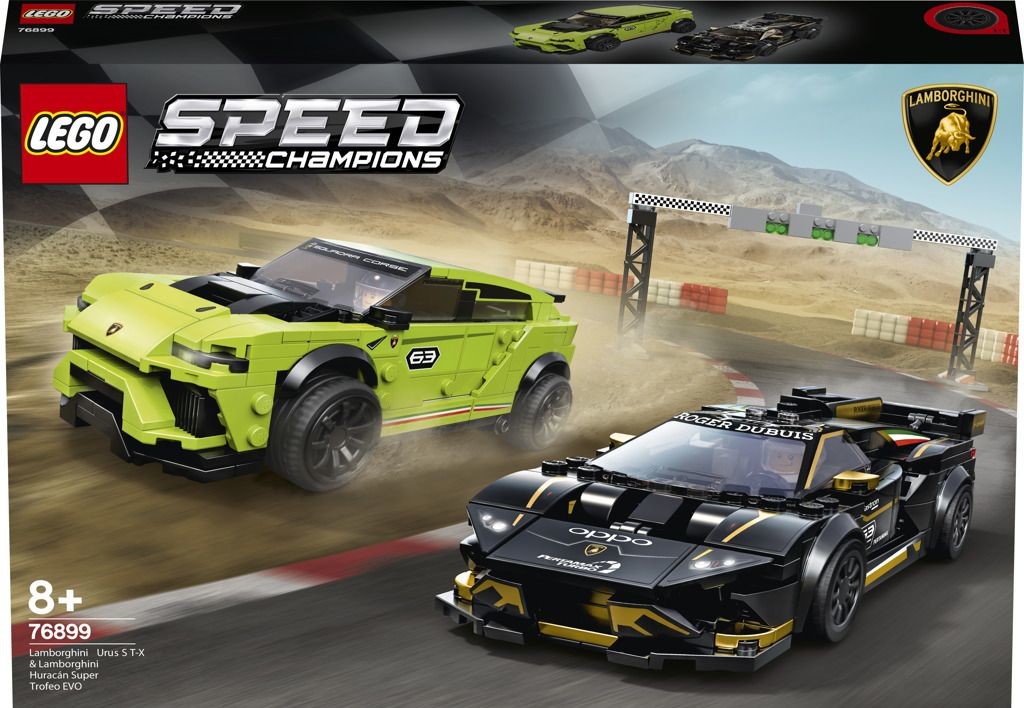 LEGO® Speed Champions 76899 Lamborghini Urus ST-X & Lamborghini Huracán