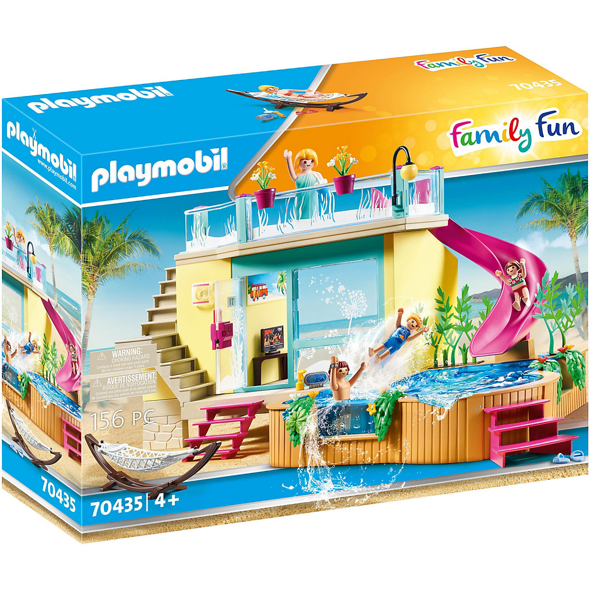 Playmobil 70435 Bungalov s bazénem