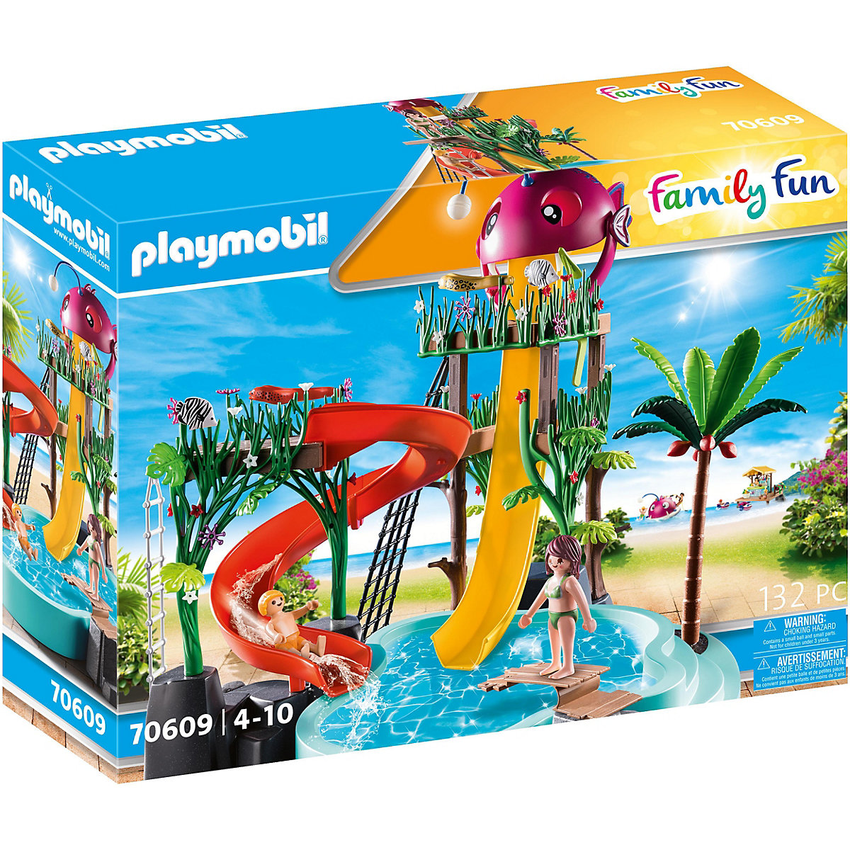Playmobil 70609 Aquapark s skluzavkou