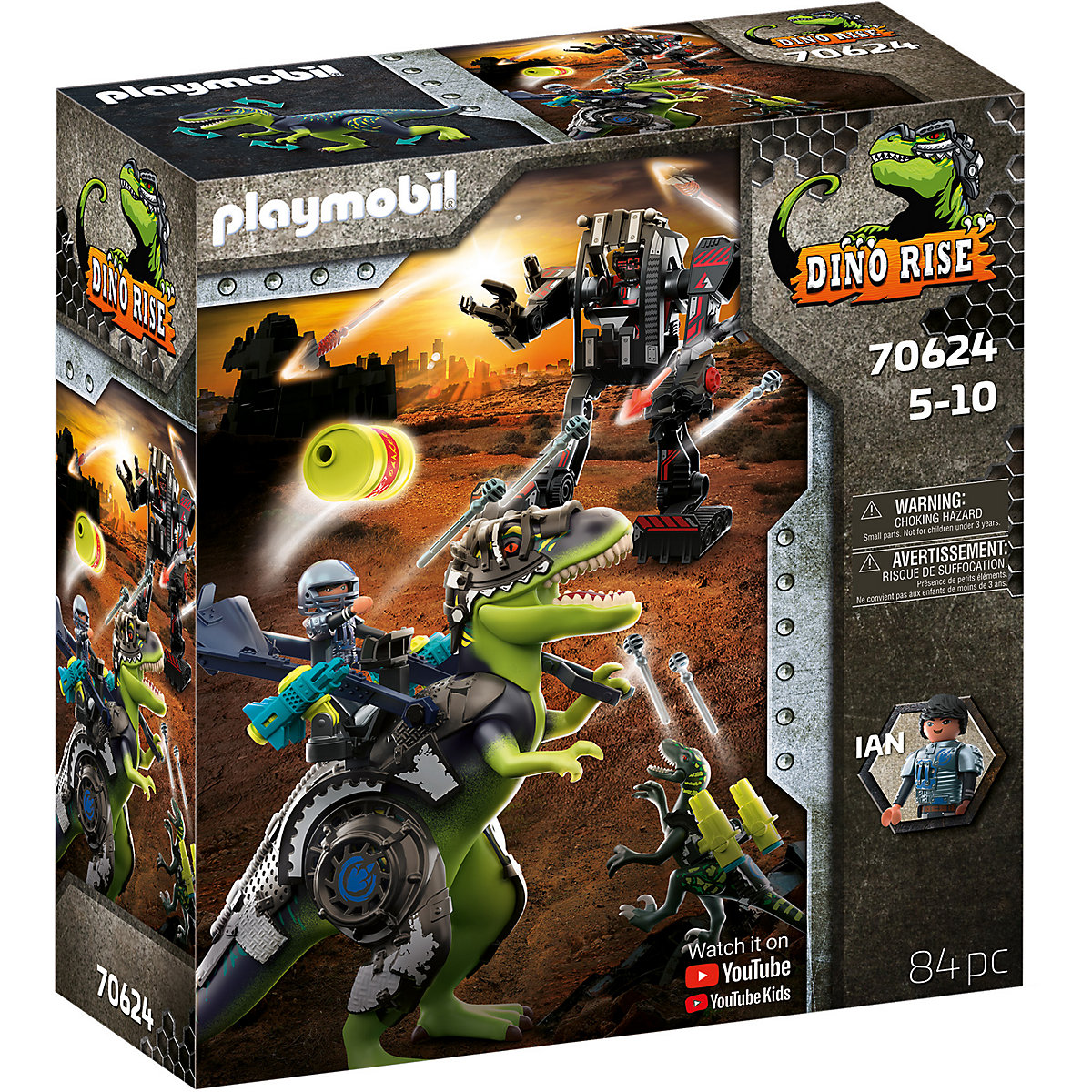 Playmobil 70624 T-Rex: Souboj gigantů
