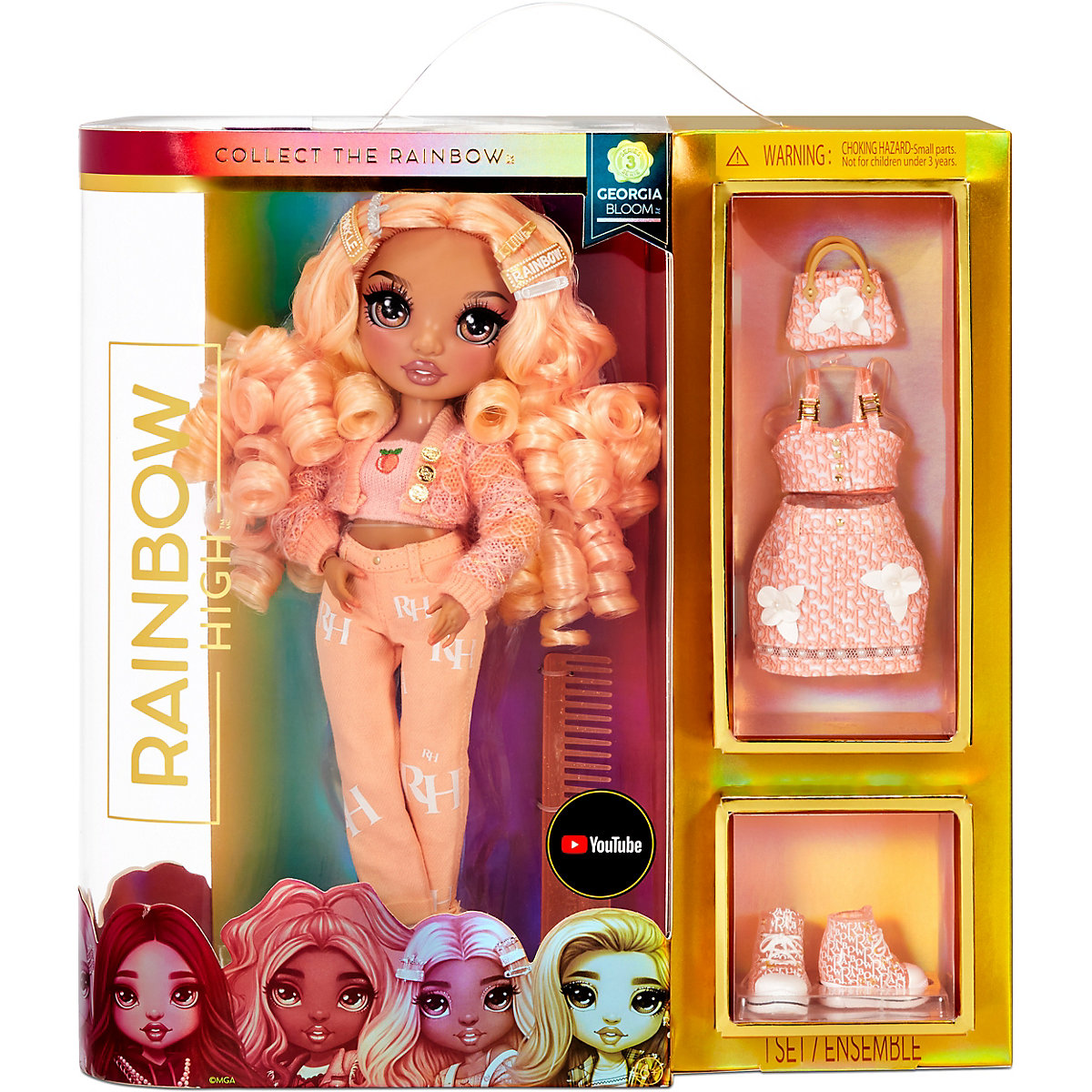 Rainbow High CORE Fashion Doll - Peach