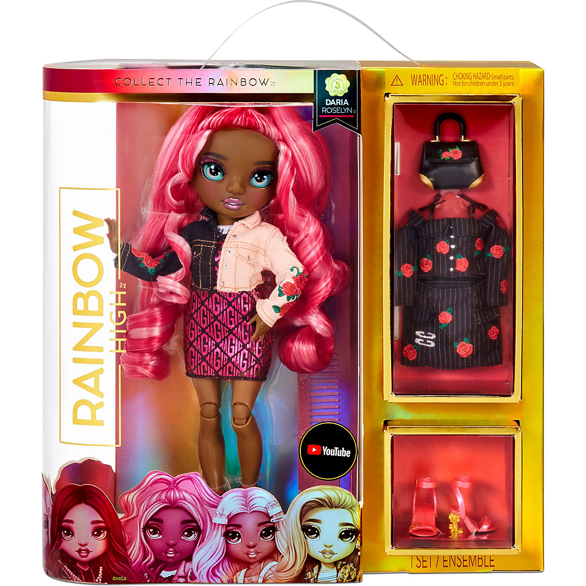 Rainbow High CORE Fashion Doll - Rose