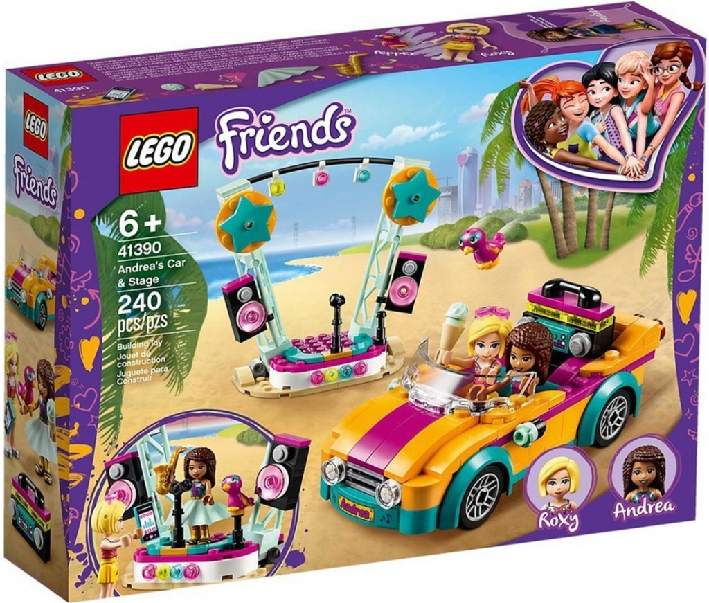 LEGO® Friends 41390 Andreino fáro a pódium