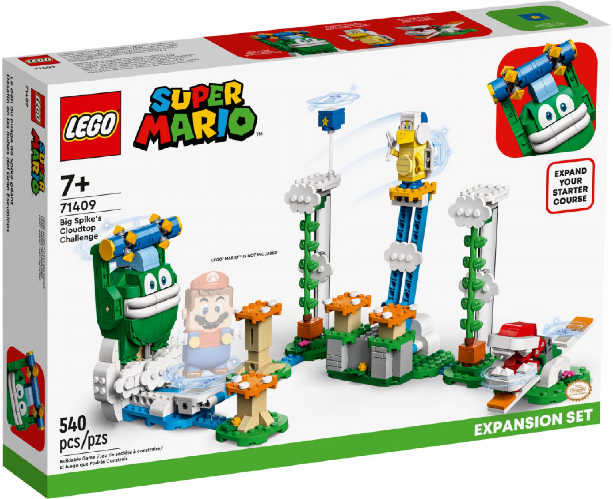 LEGO® Super Mario™ 71409 Oblačná výzva s Velkým Spikem rozšiřující set