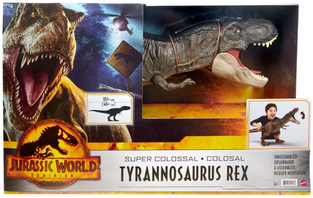 Mattel Jurský svět Nadvláda Super obří TYRANNOSAURUS REX