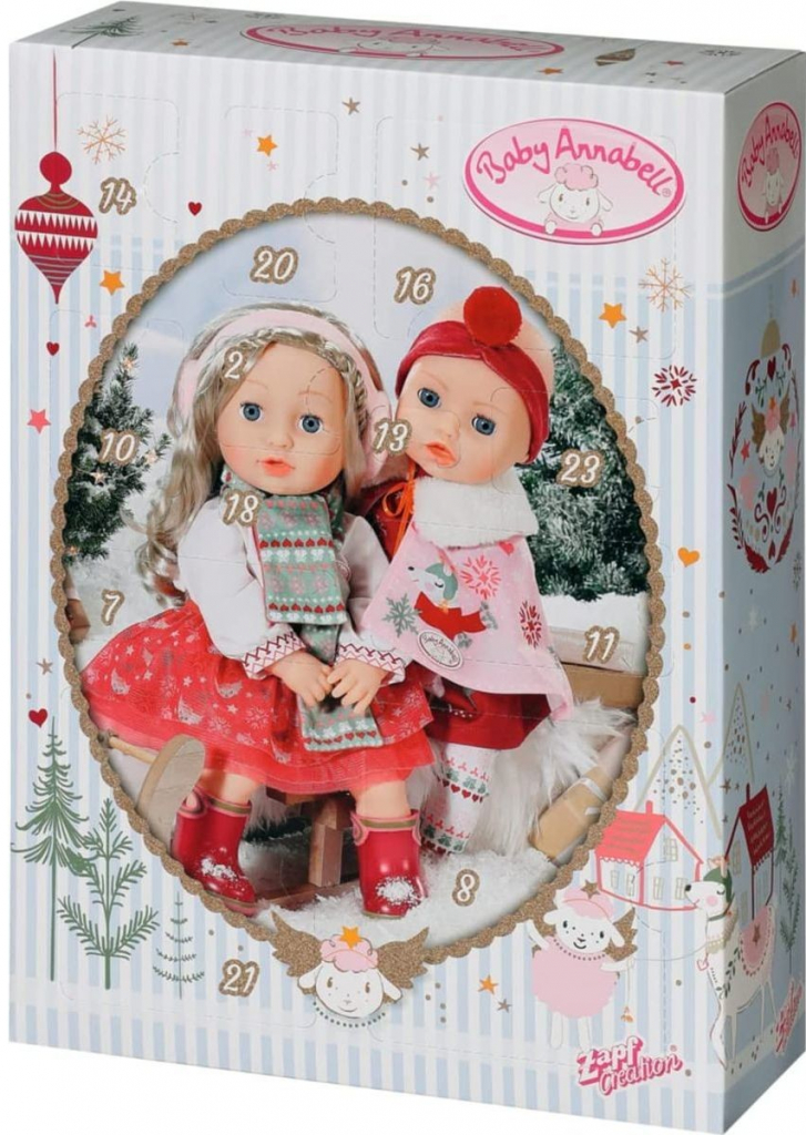 Zapf Baby Annabell Adventní kalendář 2022