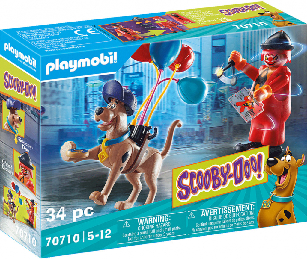Playmobil 70710 SCOOBY-DOO! Dobrodružství s Ghost Clown