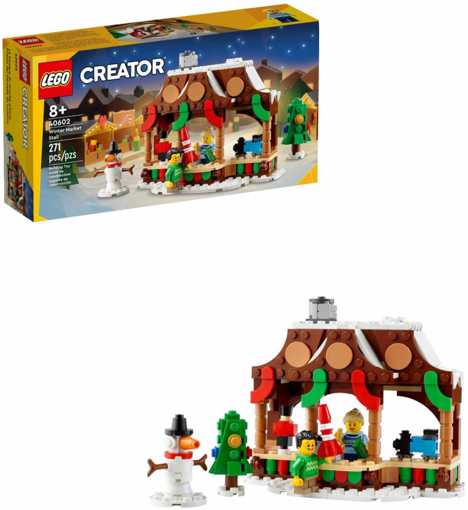 LEGO® 40602 Stánek na vánočním trhu