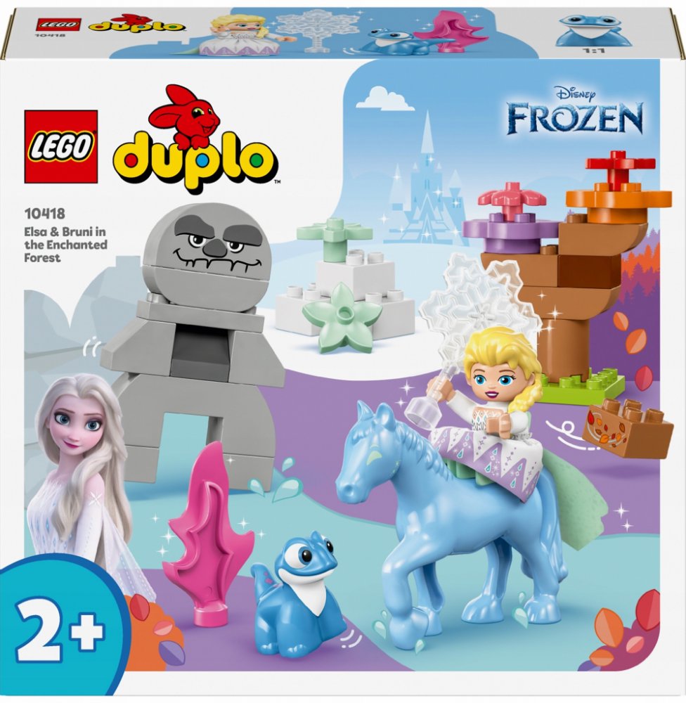 LEGO® DUPLO 10418 Elsa a Bruni v začarovaném lese