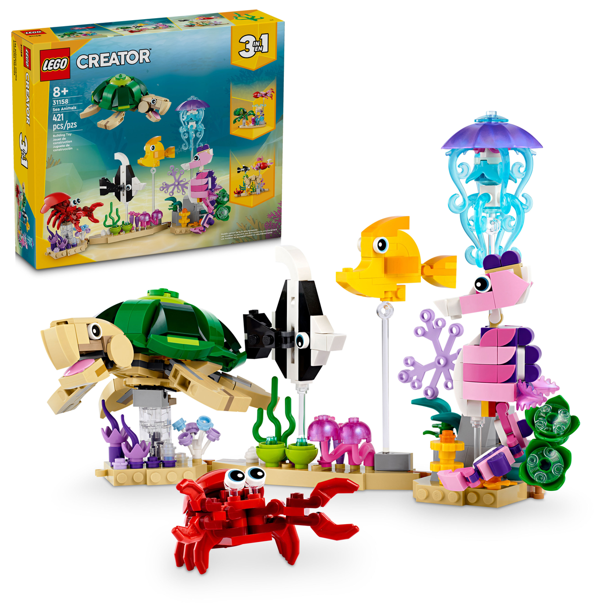 LEGO Creator 31158 Mořští živočichové