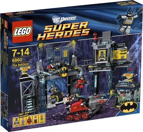 LEGO 6860 Super Heroes - Batmanova jeskyně
