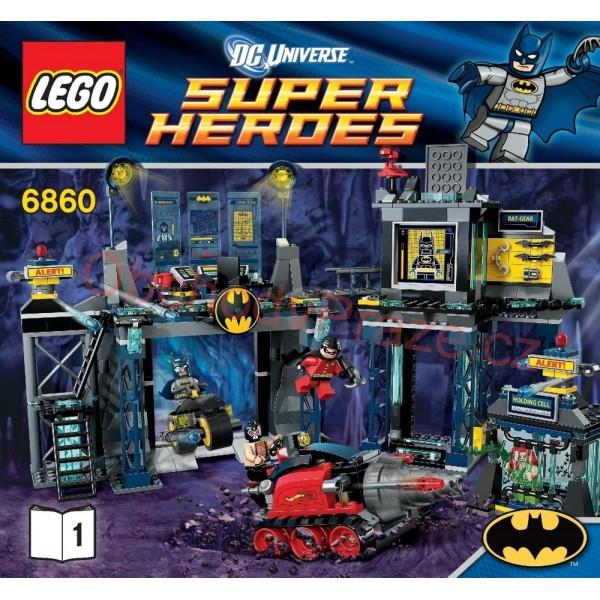 Lego Super Heroes 6860 Batmanova jeskyně