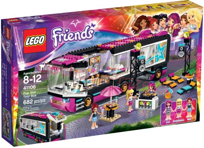 LEGO Friends 41106 Autobus pro turné popových hvězd