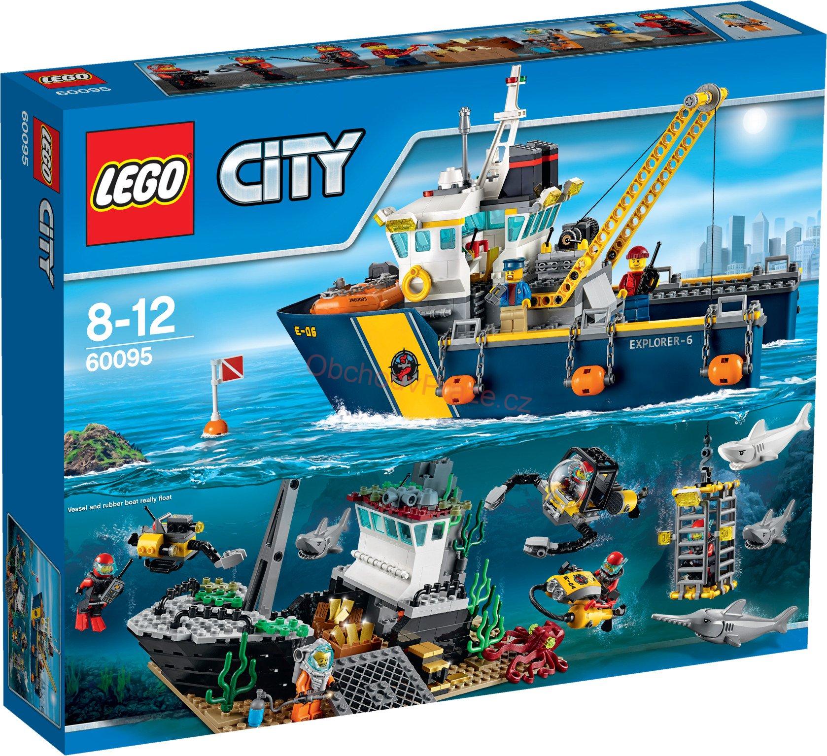 LEGO City 60095 Plavidlo pro hlubinný mořský výzkum