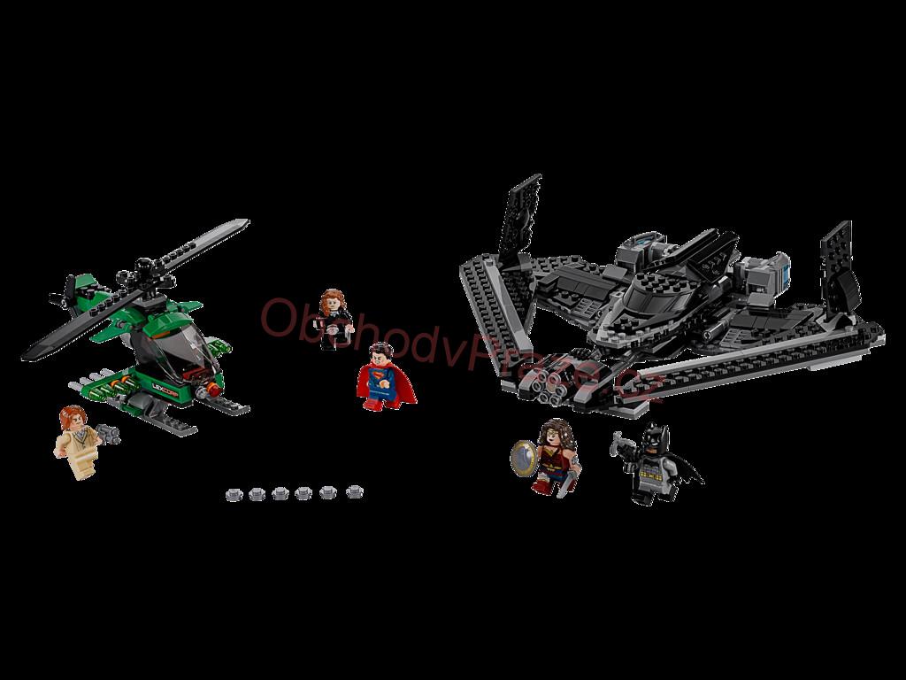 Lego Super Heroes 76046 Hrdinové spravedlnosti souboj vysoko v oblacích