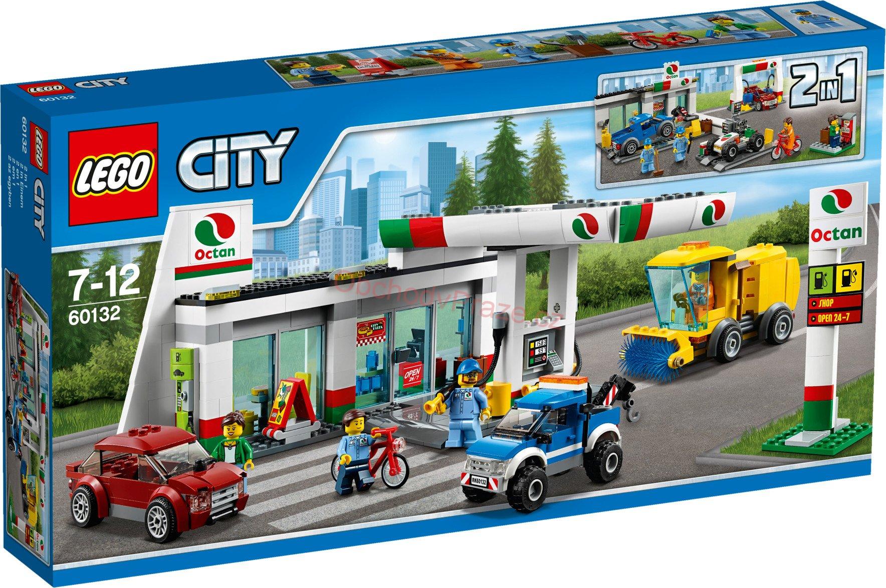 Lego City 60132 Benzínová stanice