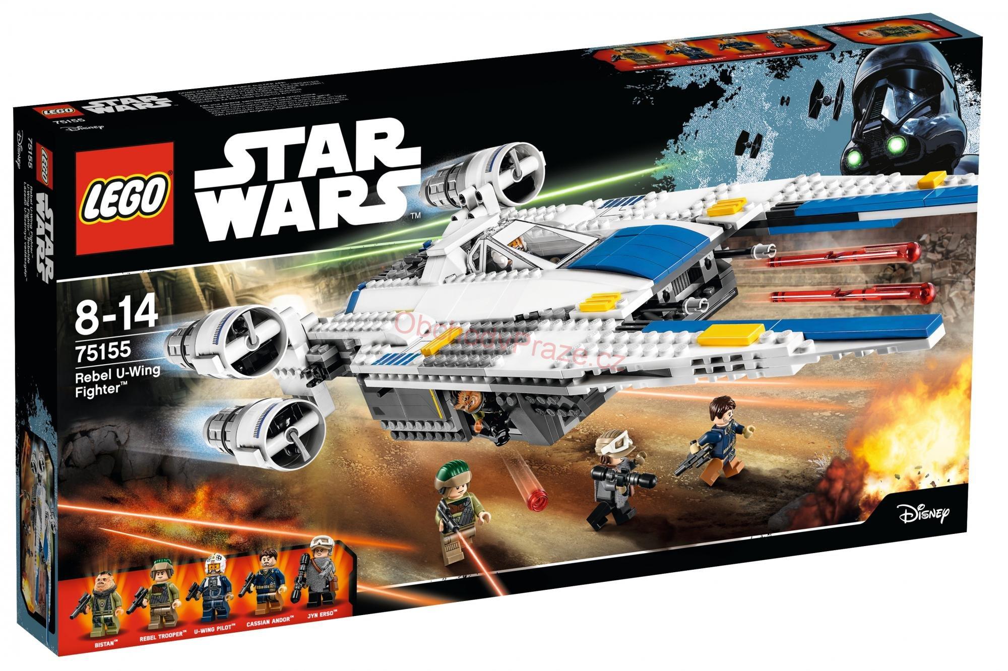 Lego Star Wars 75155 Stíhačka U-wing Povstalců