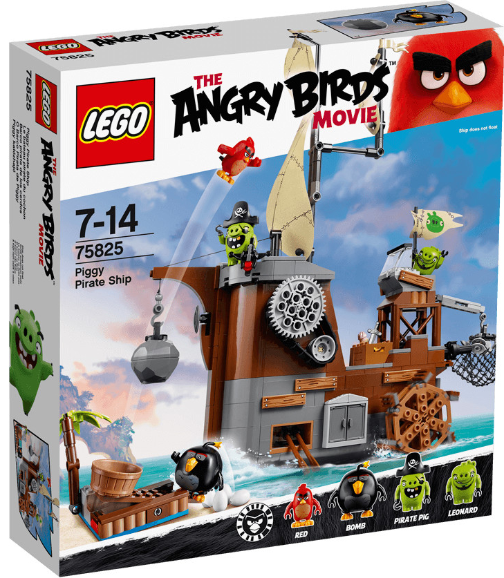 Lego Angry Birds 75825 Piggyho pirátská loď