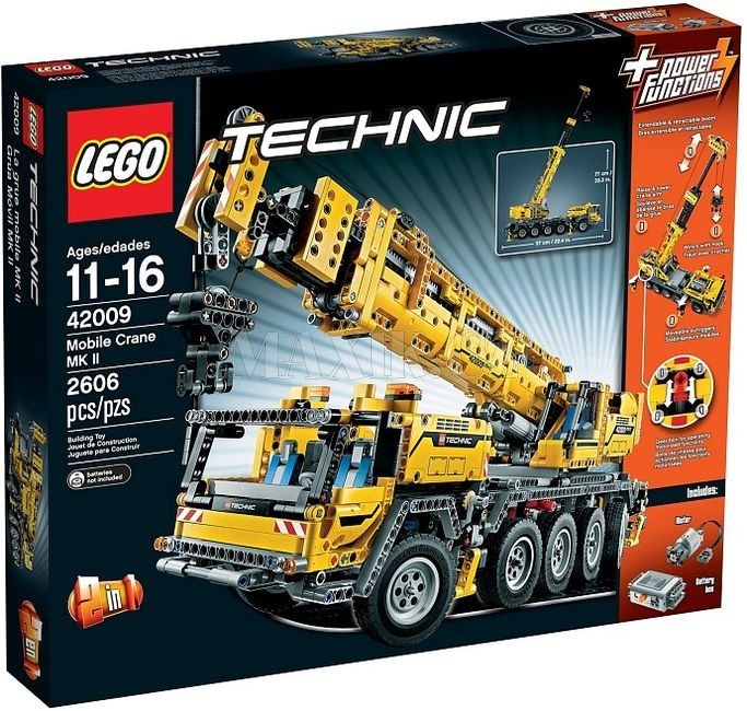 Lego Technic 42009 Mobilní jeřáb MK II