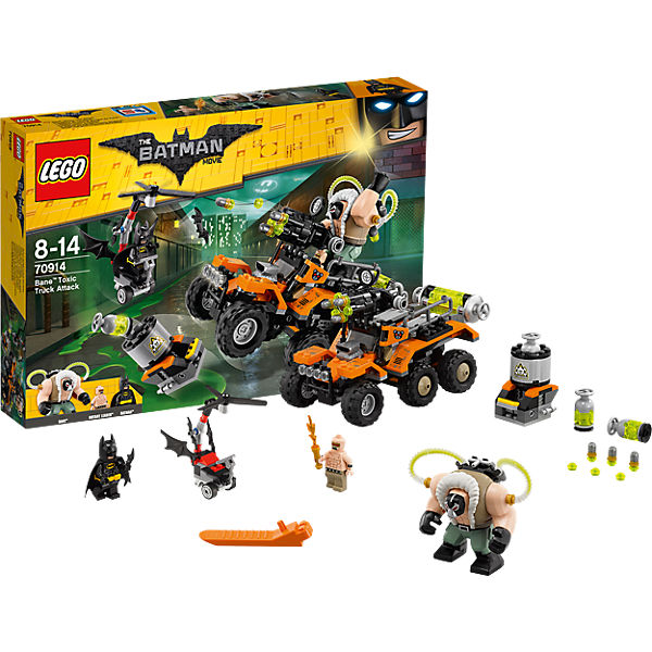 Lego Batman 70914 Bane a útok s náklaďákem plným jedů