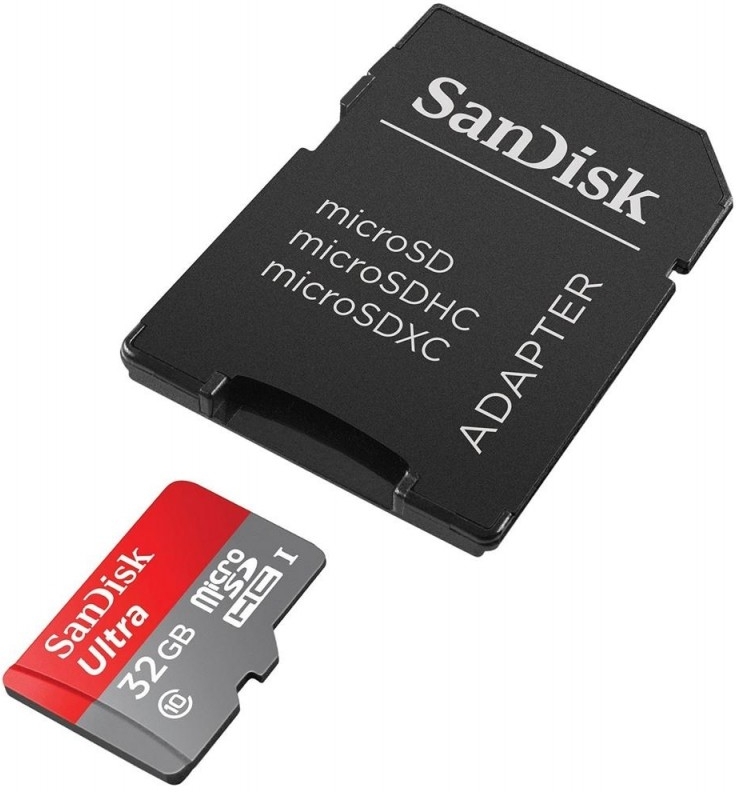SanDisk Ultra microSDHC 32GB UHS-I + adaptér SDSQUNC-032G-GN6MA