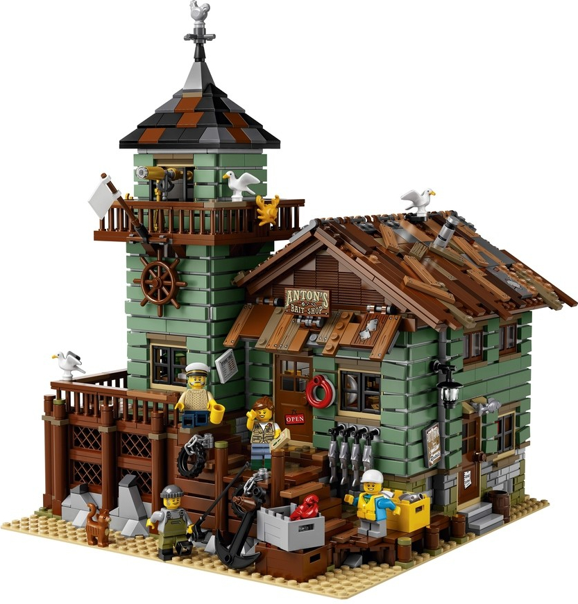 LEGO Ideas 21310 Starý rybářský obchod