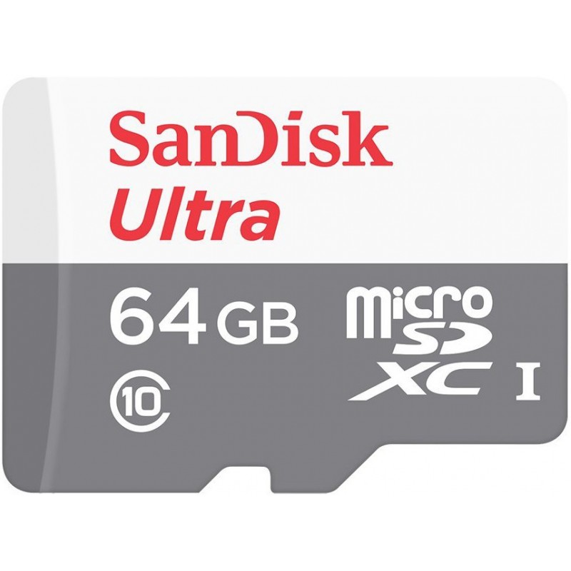SanDisk microSDXC 64GB UHS-I U1 SDSQUNB-064G-GN3MN