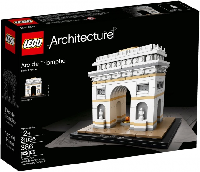 Lego Architecture 21036 Vítězný oblouk