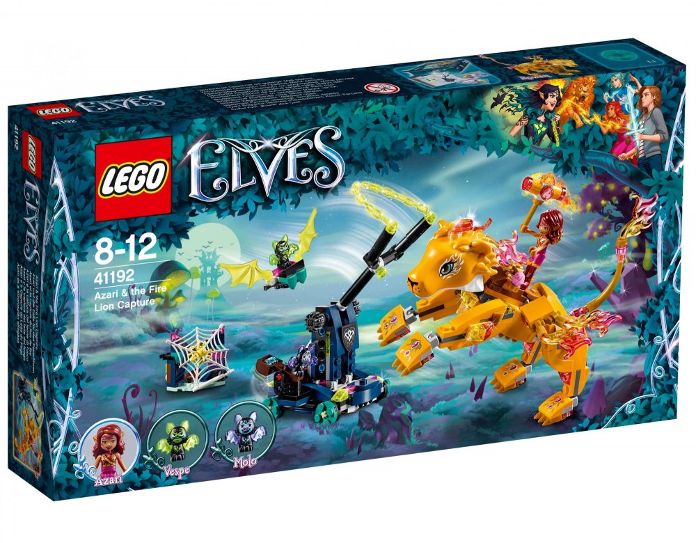 Lego Elves 41192 Azari a chycení ohnivého lva