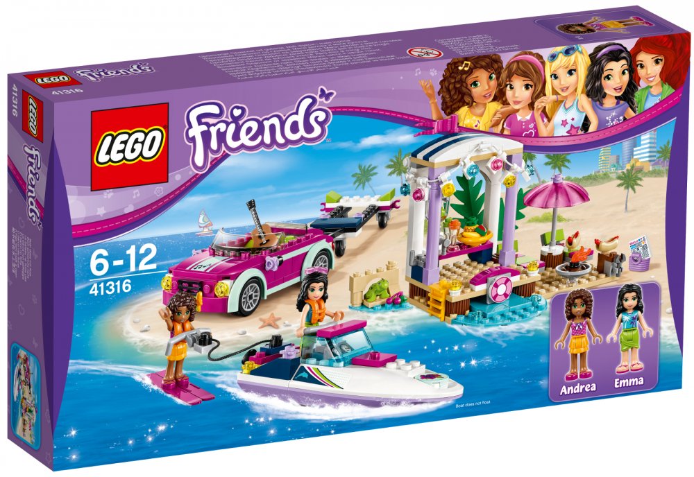 Lego Friends 41316 Andrein vuz s privesem pro clun